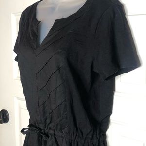 Tommy Hilfiger Black Top with Stretchy Waist